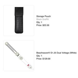 Beachwaver S1.25 new with Pouch